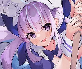 Minato Aqua, hololive, Minato Aqua, Anime, Virtual Youtuber HD wallpaper