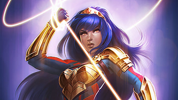 Brazilian Wonder Woman , wonder-woman, superheroes, artist, artwork, digital-art, artstation HD wallpaper