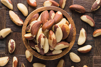 Almond benefits, Healthier lifestyle choice, Nutritional powerhouse, Six Fishes recommendation HD wallpaper