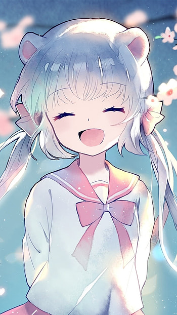 Cute For Girls, Cute, Happy, Anime Girl HD phone wallpaper