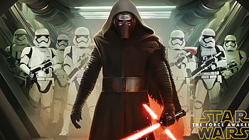 Stormtroopers, Kylo Ren HD wallpaper