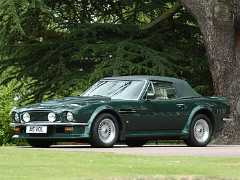 Auto, Aston Martin, Cars, Side View, Retro, V8, Vantage, 1984 HD wallpaper