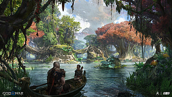 God of War: Ragnarök – Epic Journey Through Mythic Realms, video game, God of War: Ragnarök HD wallpaper