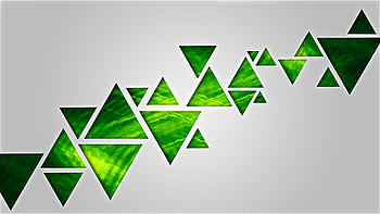 Texture, Abstract, Green, Triangle HD wallpaper