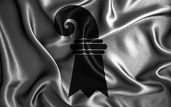 Basel-Stadt flag, , silk wavy flags, swiss cantons, Flag of Basel-Stadt, fabric flags, Day of Basel-Stadt, 3D art, Basel-Stadt, Europe, Cantons of Switzerland, Basel-Stadt 3D flag, Switzerland HD wallpaper