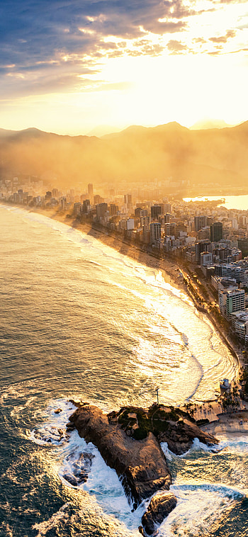 Rio De Janeiro, Man-made wonders, Architectural marvels, Urban marvels HD phone wallpaper