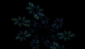 Patterns, Dark, Fractal, Black Background HD wallpaper