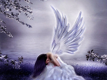 Oh Lord why the angels fall first?, gothic, angel, abstract, fantasy HD wallpaper