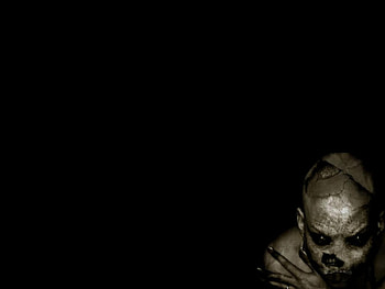 Rotting, decomposing, black, black background, corner, figure HD wallpaper