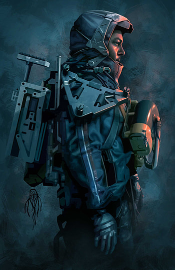 Death Stranding , Epic gaming adventure, Stranded in a mysterious world, Gut-wrenching story HD phone wallpaper