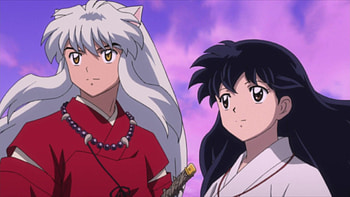 Kagome Higurashi, Inuyasha's human love, Eternal devotion, Timeless romance HD wallpaper