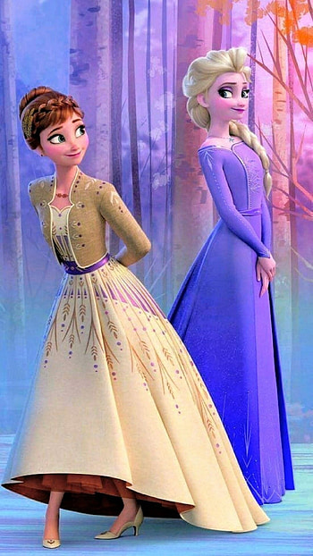 Queen Anna, Frozen Animation, Frozen 2 , Disney Princess HD phone wallpaper