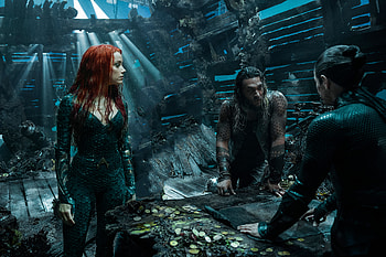 Arthur Curry And Amber Heard As Mera In Aquaman 2018, aquaman-movie, aquaman, movies, 2018-movies, mera, amber-heard, jason-momoa HD wallpaper