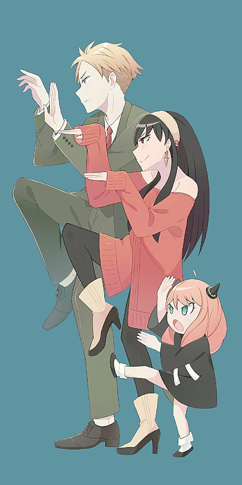 Spy x Family, briar, forger, anya, girl, loid, yor, anime HD phone wallpaper