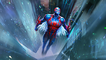 Marvel Duel Spiderman 2099, marvel-duel, games, marvel, spiderman, artstation HD wallpaper