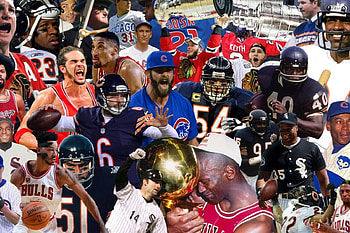 Chicago Sport Legends, bears, patrick kane, blackhawks, michael jordan, nfl, bulls, nba, background, white sox, walter payton, , cubs, chicago, illinois, nhl HD wallpaper