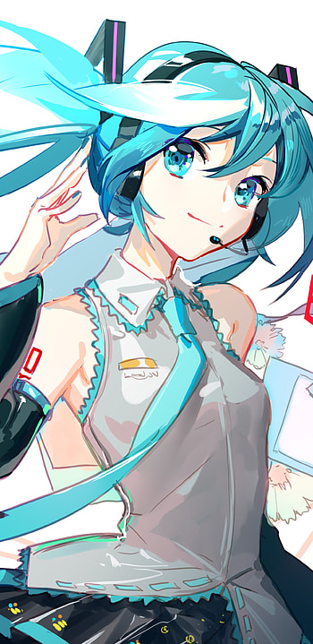 Vibrant Hatsune Miku Vocaloid Anime , Hatsune Miku, Anime, Vocaloid HD phone wallpaper