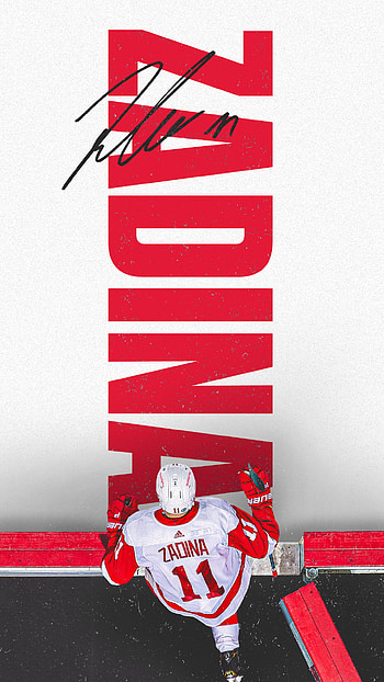 Filip Zadina, Detroit Red Wings HD phone wallpaper