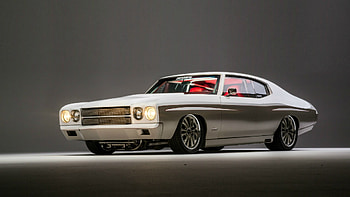 car, white, muscle, wheel HD wallpaper