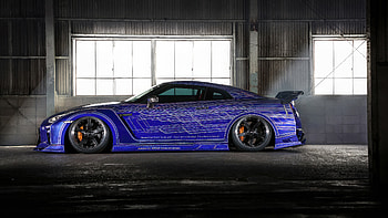 Kuhl Racing Project 2026 Nissan Gt R The Line Shaker, nissan, nissan-gtr, cars, blue HD wallpaper