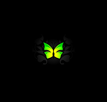 Patterns, Vector, Butterfly, Light Green, Salad HD wallpaper