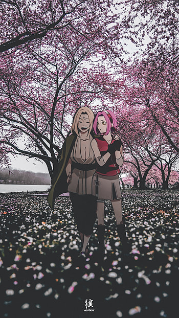 Medical Force, aesthetic, naruto, sakura, edit, anime, tsunade HD phone wallpaper