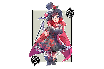 RWBY, Ruby Rose, cute HD wallpaper