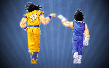 Dragonball Z Vegeta Son Goku HD wallpaper