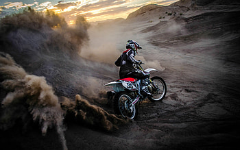 Off-road, Motorcycle Racing HD wallpaper