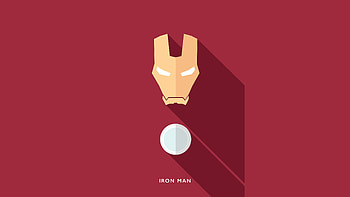 Iron Man Minimalists , iron-man, superheroes, minimalism, minimalist, artist, artwork, digital-art, behance HD wallpaper