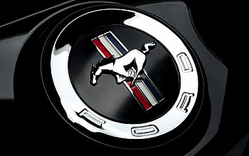 Ford Mustang logo 3D HD wallpaper