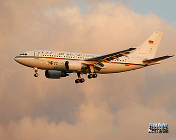 Airbus A310 of German Air Force, german, germany, luftwaffe, a310, airbous HD wallpaper