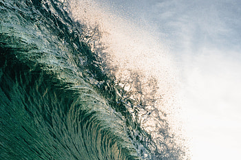 Tide, close up, sea wave HD wallpaper