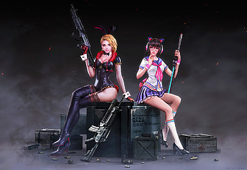 Rabbit Police Office And School Girl Pubg , pubg, ps4-games, playerunknowns-battlegrounds, 2020-games, games, artstation HD wallpaper