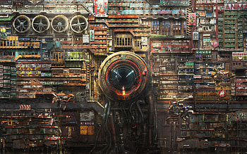 Futuristic Cyberpunk Digital Art, cyberpunk, future, artist, artwork, digital-art HD wallpaper