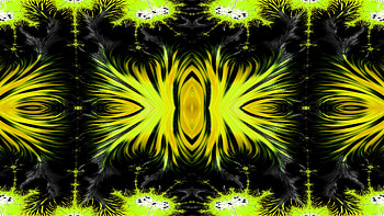 Trippy Psychedelic Fractal, trippy, psychedelic, aesthetic, black, yellow, Abstract, fractal, abstract black HD wallpaper