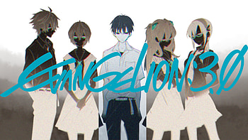 Anime, Evangelion: 3 0 You Can (Not) Redo, Asuka Langley Sohryu, Kaworu Nagisa, Neon Genesis Evangelion, Rei Ayanami, Shinji Ikari, Evangelion HD wallpaper