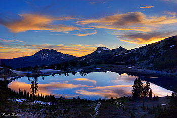 Heaven on Earth, reflection, sky, nature, lake, sunset HD wallpaper