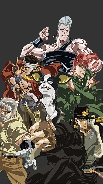 Jotaro kujo fam, anime HD phone wallpaper