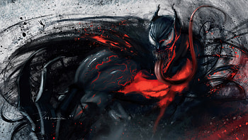 Venom 2020 Monochrome, venom, superheroes, artwork, artist, behance HD wallpaper