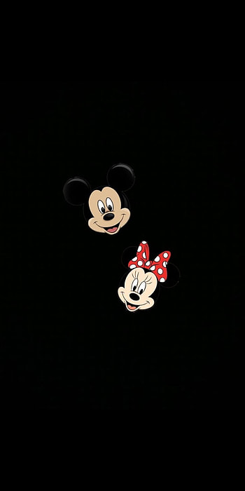Mickey n minnie, mouse, ears, cartoon, disney HD phone wallpaper