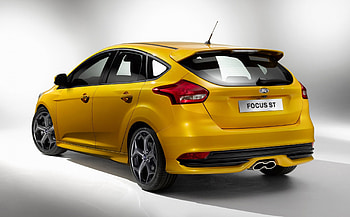 ford focus st, ford, focus, small, yellow HD wallpaper