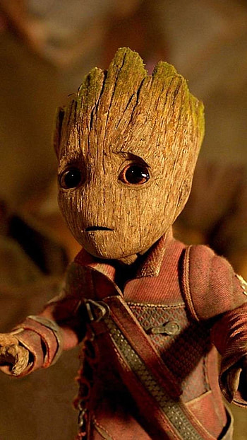 Mobile and , Groot and Avengers, Baby Groot in Marvel, Superhero team HD phone wallpaper