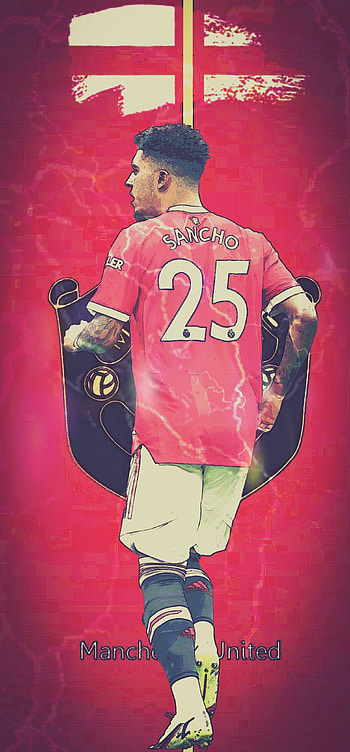 Jadon Sancho, england, manutd, winger, football, bvb HD phone wallpaper