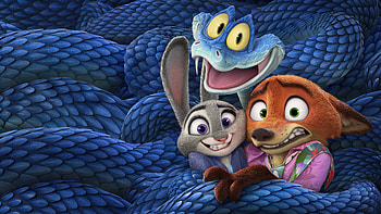 Zootopia 2: Judy, Nick & Gary De'Snake — Adventure, Movie, Judy Hopps, Nick Wilde HD wallpaper