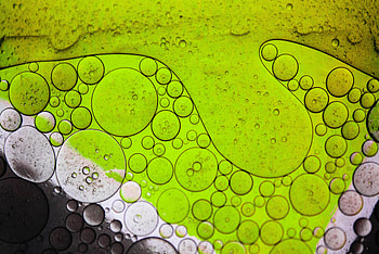 Bubbles, Macro, Liquid, Butter, Oil HD wallpaper