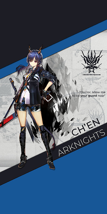 Ch'en, video game, Arknights HD phone wallpaper