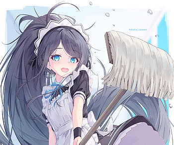 Tendou Alice, maid, Tendou Alice, video game, Blue Archive HD wallpaper
