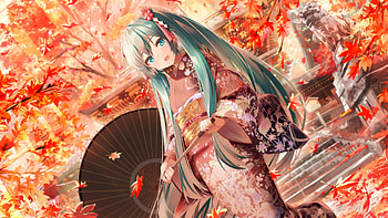 Hatsune-Miku-Vocaloid, Miku, Anime, Vocaloid, Hatsune HD wallpaper