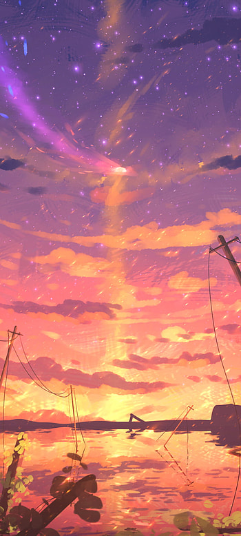 Twilight Cascade — Anime Sky , Anime, sky, Sky Anime HD phone wallpaper